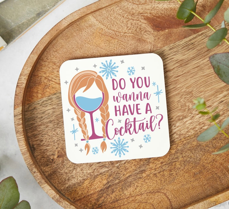 Disney Inspired Princess coasters