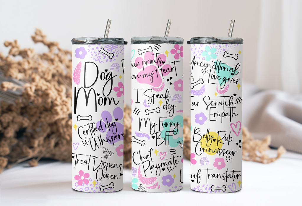 Dog Mom Tumbler