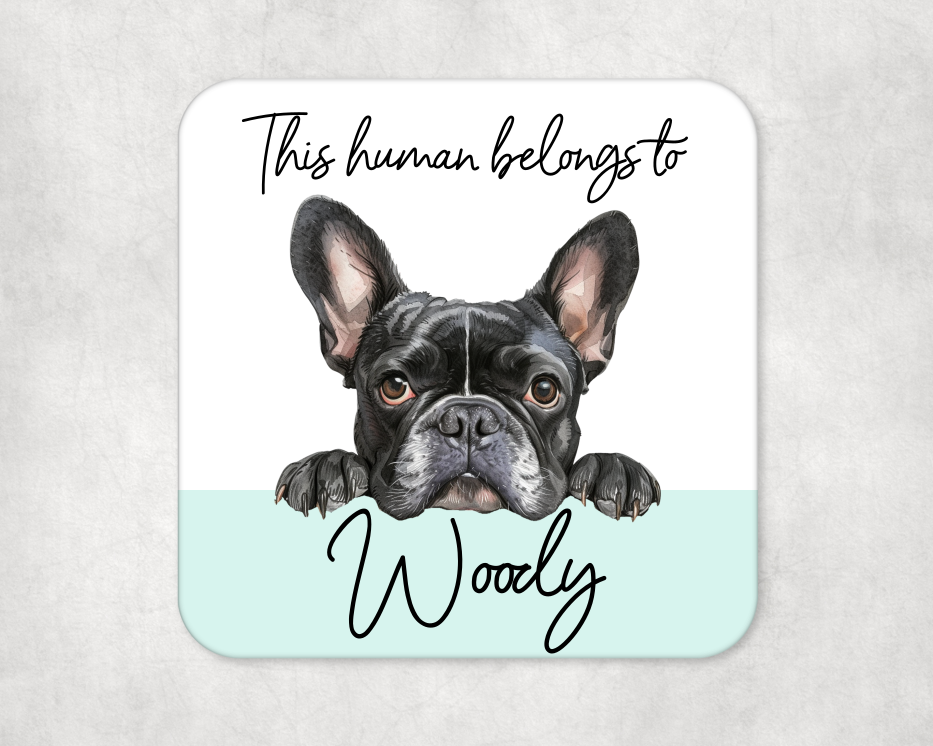 Personalised Dog Coaster