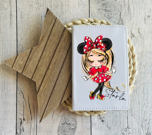 Minnie Inspired passport cover