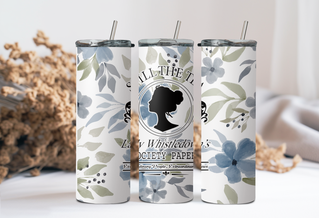 Bridgerton inspired Tumbler
