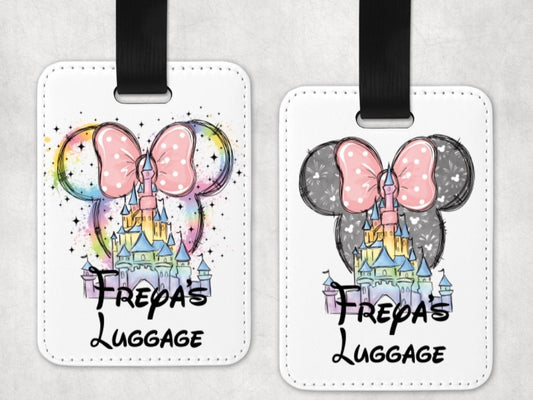 Disney Themed Luggage Tag